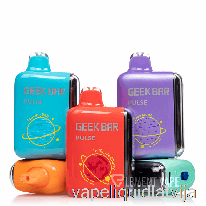 Geek Bar Pulse 15000 Vienreizējās Lietošanas Balts Gumijas Ledus Vape šķidrums